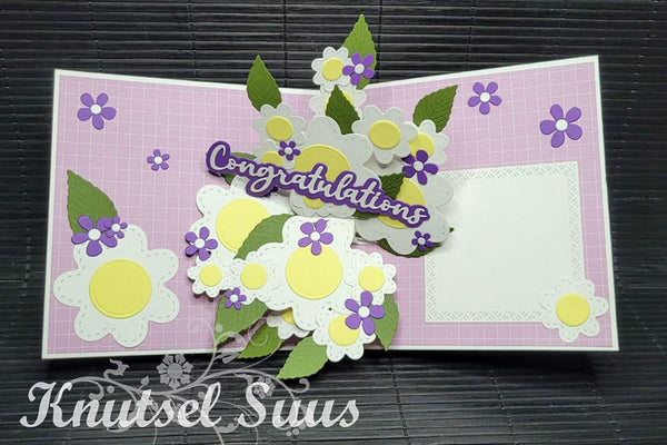 Karen Burniston Dies Twist Flower Pop-up*