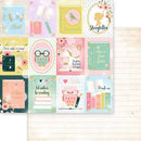 Memory Place Double-Sided Paper Pack 8"X8" 18 pack  Book Lover*
