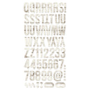Simple Stories Colour Vibe Foam Alpha Stickers 6"X12" 129pack Woods - Aspen*