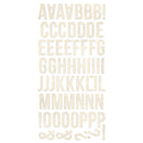 Simple Vintage Essentials Foam Alphas Stickers 129pack Vintage Cream*