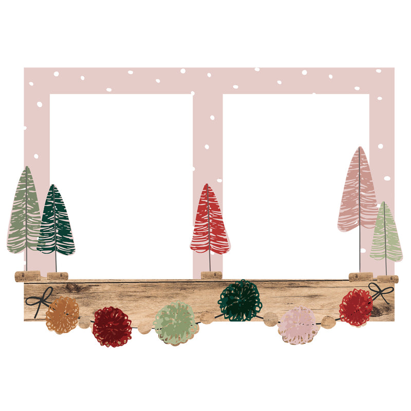 Simple Stories Boho Christmas Chipboard Stickers