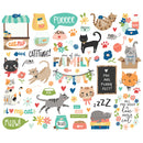 Simple Stories Fur Baby Cat - Bits & Pieces 59/Pkg