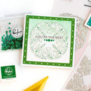 Pinkfresh Studio Die Floral Round Frame*