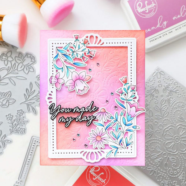 Pinkfresh Studio Die Set Print Shop: Modern Botanicals*