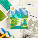 Pinkfresh Studio Stencils 4.25"X5.5" 3/Pkg Trees*