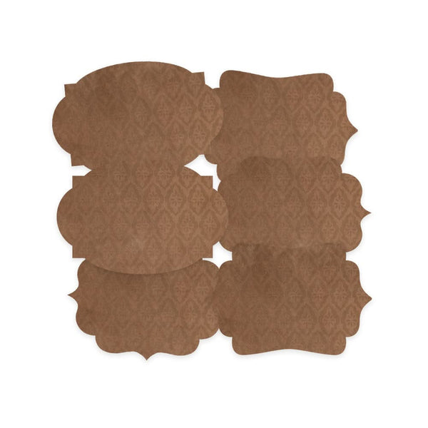 P13 Coffee Break Double-Sided Cardstock Tags 6 pack
