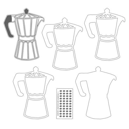 P13 Coffee Break Light Chipboard Shaker Base 6"X8" Coffee Maker*