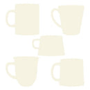 P13 Light Chipboard Album Base With Papers 6"X6" Mix And Match, P13 Coffee Break*