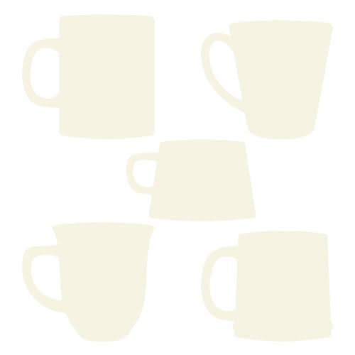 P13 Light Chipboard Album Base With Papers 6"X6" Mix And Match, P13 Coffee Break*