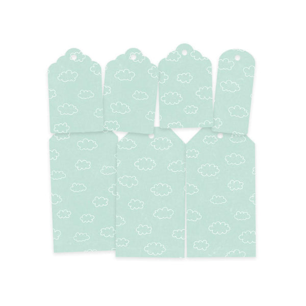 P13 Fresh Lemonade Double-Sided Cardstock Tags 7 pack