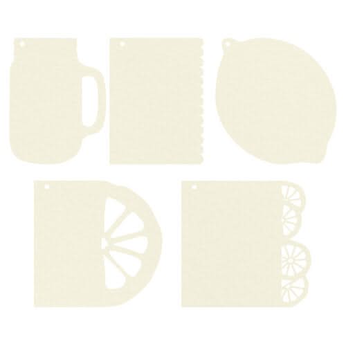 P13 Light Chipboard Album Base 6"X6" Mix and Match, P13 Fresh Lemonade*