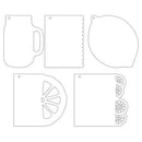 P13 Light Chipboard Album Base 6"X6" Mix and Match, P13 Fresh Lemonade*