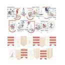 P13 Sea La Vie Double-Sided Cardstock Die-Cuts 15 pack  Banner*