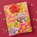 Spellbinders Press Plate By Yana Smakula Peony Background