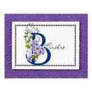 Spellbinders BetterPress Letterpress System Press Plates Floral B