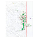 Spellbinders BetterPress Letterpress System Press Plates Floral J*