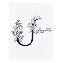 Spellbinders BetterPress Letterpress System Press Plates Floral U*