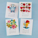 Spellbinders Press Plates From Florals Through The Year 2025 DIY Calendar*