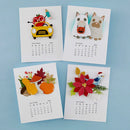 Spellbinders Press Plates From Florals Through The Year 2025 DIY Calendar*