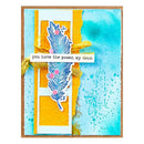 Spellbinders BetterPress Plates & Die Set By Dina Wakley - Holding Your Heart Sentiments