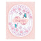 Spellbinders Glimmer Hot Foil Plate & Die From Stylish Ovals Stylish Oval Thanks*