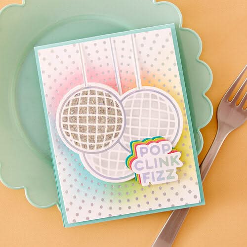Spellbinders Glimmer Hot Foil Plate & Die Set Party Balloons Bouquet*