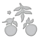 Spellbinders Etched Dies By Simon Hurley Sketched Citrus*