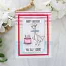Spellbinders Etched Dies By Simon Hurley Silly Goose*