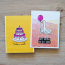 Spellbinders Etched Dies By Simon Hurley Silly Goose*