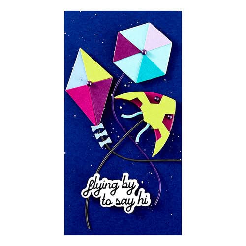 Spellbinders Etched Dies By Simon Hurley Fly A Kite