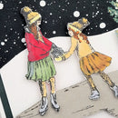 Spellbinders Etched Dies By Simon Hurley Sketched Christmas*