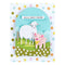 Spellbinders Clear Stamp & Die Set On the Farm Collection Ham It Up