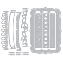 Sizzix Thinlits Die Set By 49 and Market 15/Pkg - Snap and Swap Merry Christmas