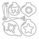 Sizzix-Ready Baubles Clear Stamp Set w/ Framelits