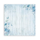 Stamperia Polyester Fabric 12"x 12" 4/Pkg - Blue Land and Roseland*