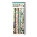 Stamperia Polyester Fabric 12"x 12" 4/Pkg - Wonderland