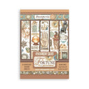 Stamperia A5 Washi Pad 8/Pkg - Fortune