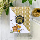 Picket Fence Studios Stencil 6"x 8" - I Bee Home*