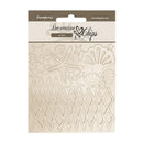 Stamperia Decorative Chips 5.5"x 5.5" - Silent Sea - Shells & Net