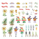 Spellbinders Printed Die-Cuts From Dancin' Watercolour Dancin' Watercolour Holidays*