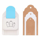 Poppy Crafts 3-in-1 Tag Punch - Rounded Tag