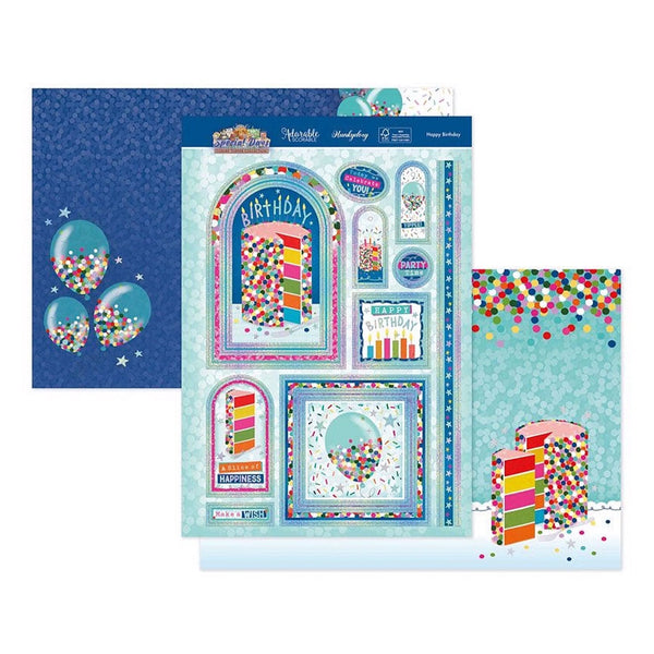 Hunkydory Special Days - Happy Birthday Luxury Topper Set