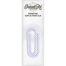 Everett Rd. Springtime Acrylic Paper Clip Purple