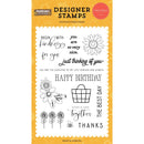 Carta Bella Sunflower Summer Stamps Begin With Kindness