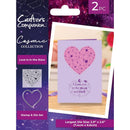 Crafter's Companion Cosmic Stamp And Metal Die Love Is In the Stars*