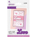 Crafter's Companion Gemini clear stamp & die - Love*