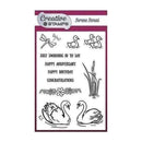 Creative Stamps Clear Stamp - Serene Swans
