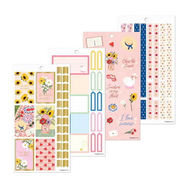 Happy Planner Big 30 Sheet Sticker Value Pack - Summer Charm Classic