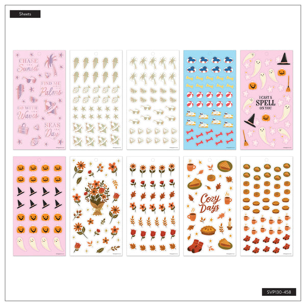 Me & Mi Big Ideas - A Festive Year Icons Value Pack Stickers