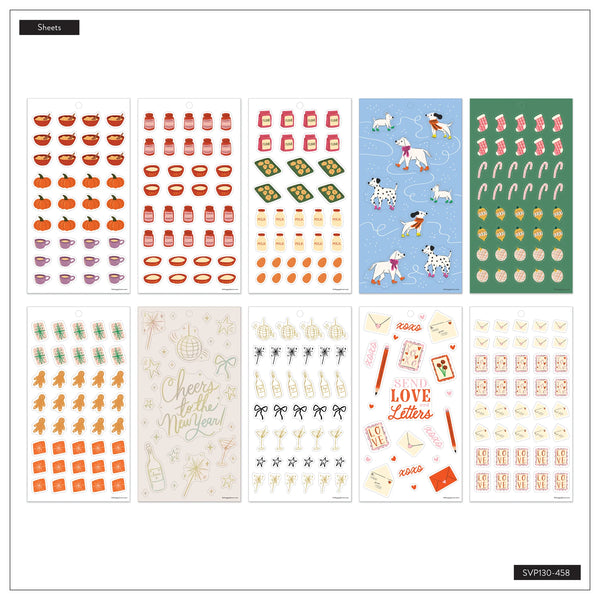 Me & Mi Big Ideas - A Festive Year Icons Value Pack Stickers